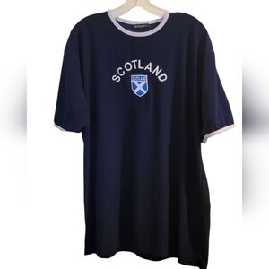 Ginnarti Scotland Navy Blue T-Shirt Size XXL